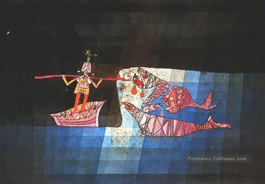 Scène de bataille de l’opéra fantastique comique Paul Klee Peintures à l'huile